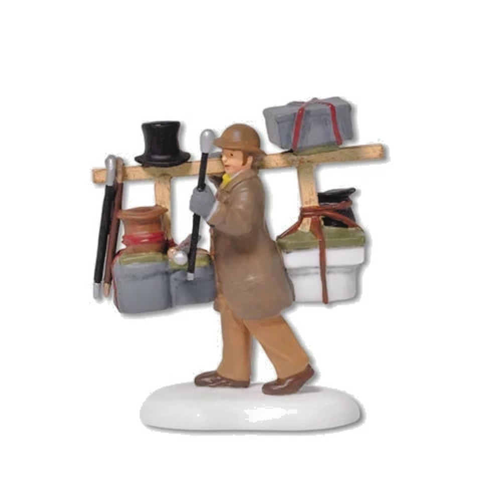 Dept 56 The Best In Hats & Walking Sticks Dickens Village Christmas Figure 58435
